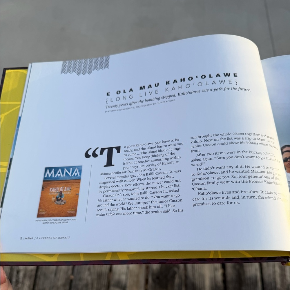Mana A Journal of Hawaii Hardcover Book Watermark Publishing - Picture 12 of 16